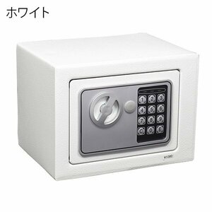  safe S size home use numeric keypad electron safe electron lock digital safe password number anchor bolt attaching key attaching ### safe S-17ET white ###