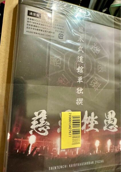 真天地開闢集団ジグザグ 日本武道館単独禊 Blu-ray