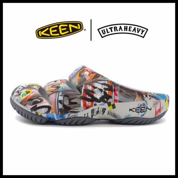 【送料無料】希少柄 KEEN YOGUI ARTSFULL 1027134 メンズ 27.0㎝ シルバーバーチｘスチールグレー 