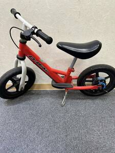 【EKA-5.1AT】1円スタート D-bike 子供用 自転車 中古品 長期保管品 赤色 アウトドア スポーツ 練習 レッド サイクリング バランスバイク