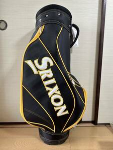 24051201 キャディバッグ ゴルフ バッグ SRIXON 8.5型 2.8kg ブラック&イエロー