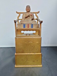 24052008 弘法大師像 仏教美術 仏像 木彫り 仏具