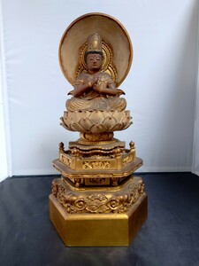 24052009 大日如来像 仏教美術 仏像 木彫り 仏具