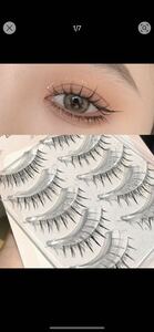  eyelashes extensions girl bundle feeling Korea y2k 10 sheets insertion 