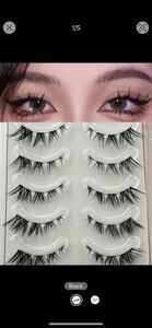  eyelashes extensions girl bundle feeling Korea y2k 10 sheets insertion pretty 