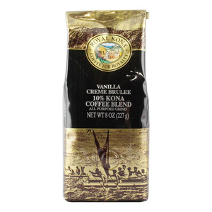 ROYAL KONA COFFEE ロイヤルコナコーヒー ヴァニラクリームブリュレ 227g (8oz)