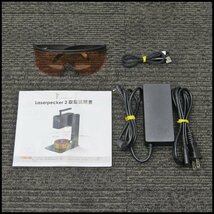 ●2) LaserPecker2 レーザー彫刻機 レーザーペッカー2 収納バッグ付き【現状品】 小型レーザー刻印機 ハンドヘルドレーザー彫刻機_画像7