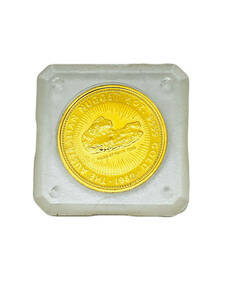 【金高騰中】＊ケース付き＊K24 オーストラリア ナゲット 純金貨 1/2oz 約15.5g 1989年 エリザベス2世 50ドル 純金 999.9 NUGGET Gold Coin