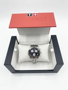 1 иен старт Tissot T362/462K кварц хронограф чёрный циферблат мужские наручные часы часы TISSOT