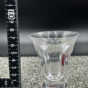 ４１ 未使用 チェコ Moser/モーゼル クリスタルガラス ハンドカット ショットグラスの画像3