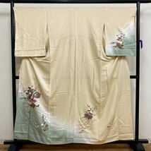 着物月花　金彩　ぼかし染　小花　訪問着　未使用品　正絹　きものやまと　ki1665_画像3