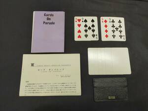 【G491】カードオンパレード　CARD ON PARADE　マーク・リベッジ　Mark Leveridge　東京マジック　カード　ギミック　マジック　手品