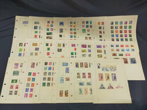 [K25] abroad stamp album England Germany France Hungary India Monaco Canada abroad foreign world stamp collection 