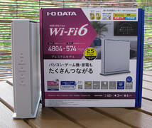 %%% I・O DATA Wi-Fi6対応ルーター WN-DAX5400QR %%%_画像1