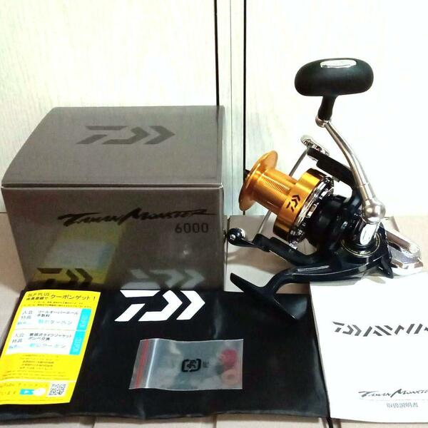 新品 正規品 ダイワ(DAIWA) タマンモンスター 【6000】 スピニングリール 釣り具 投げ 遠投 タイラバ パワフルリール 大型タマン対応