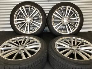 ■スバル インプレッサ純正[17インチ 7J 5穴 PCD100 +48]■MINERVA F205[205/50R17]2019年製4本セット■