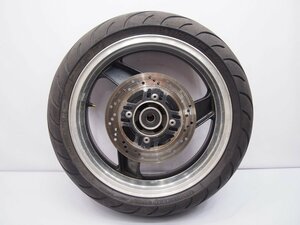 ZZR1100純正リアホイール5.50×17J振れなしZXT10D.96年外しZX-11