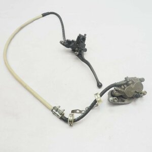 XLR250R フロントキャリパー マスター MD22 90年 パッド残あり ノーマルホース