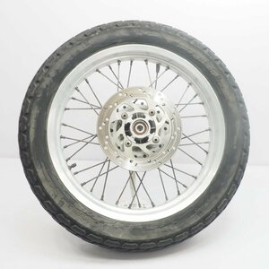 バンバン200 フロントホイール NH41A vanvan ホイール 02年外し ディスク wheel