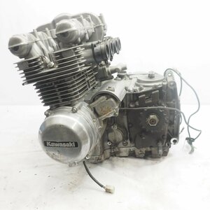 圧縮ありますが・・・ゼファー750 エンジン ZR750C engine セルモーター ZEPHYR750 オイルパイン Z750FX2 Z750FX3 ザッパー Z750GP