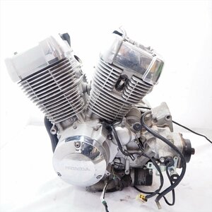 シャドウ750 RC50純正エンジンRC50E-1500xxx シリンダー セルモーター ピストン クラッチカバー ジェネレーターカバー