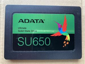 【使用時間11時間】ADATA 120GB SU650 ASU650SS-120GT 2.5 SATA SSD 28