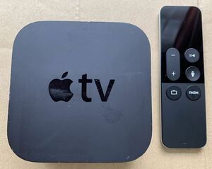 [ operation verification settled ]Apple TV no. 4 generation A1625 32GB remote control /A1513 attached 