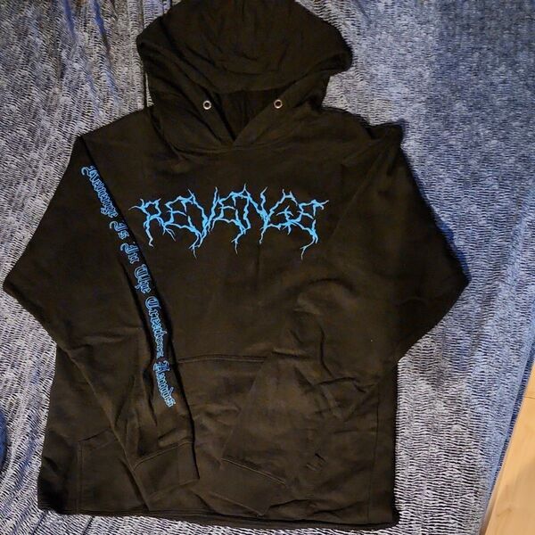 【M】revenge gallery グラフィック ライトニング パーカー