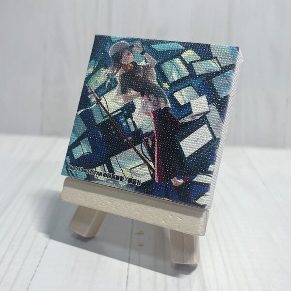物語シリーズ 臥煙伊豆湖 ART POP-UP ブラインドミニキャンバス