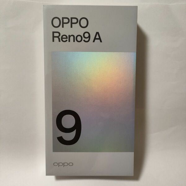 OPPO Reno9 A 本体 ムーンホワイト ワイモバイル simフリー スマホ スマートフォン 未開封品 残債なし 一括購入