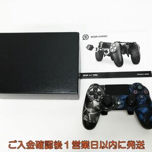 【1円】PS4 スカフインパクト SCUF GAMING コントローラー シルバー/ブルー 未検品ジャンク L07-570yk/F3の画像1