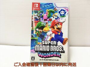 【1円】Switch スーパーマリオブラザーズ ワンダー ゲームソフト 状態良好 1A0311-232mk/G1