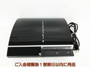 【1円】PS3 本体 80GB ブラック SONY PlayStation3 CECHL00 初期化/動作確認済 プレステ3 K07-533os/G4