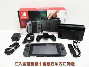 【1円】任天堂 Nintendo Switch 本体 セット グレー 初期化/動作確認済 スイッチ H09-483yk/G4