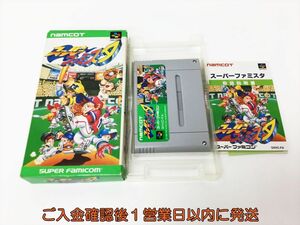 【1円】スーパーファミコン スーパーファミスタ ゲームソフト スーファミ SFC 未検品ジャンク 箱/説明書付き J02-257rm/F3