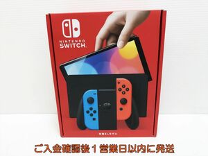 未使用品 任天堂 有機ELモデル Nintendo Switch 本体 セット ネオンブルー/ネオンレッド スイッチ L07-586yk/G4