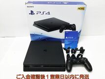 【1円】PS4 本体 500GB ブラック SONY PlayStation4 CUH-2200A 初期化/動作確認済 FW8.00 プレステ4 L03-677os/G4_画像1