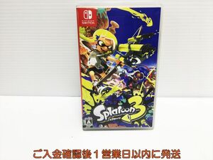 【1円】Switch スプラトゥーン3 スイッチ ゲームソフト 1A0313-681ka/G1