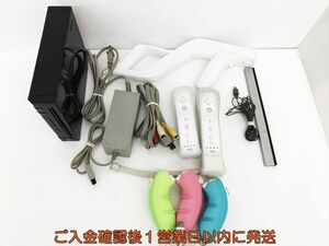 [1 jpy ] nintendo Nintendo Wii body peripherals set sale set not yet inspection goods Junk remote control etc. F09-711yy/G4