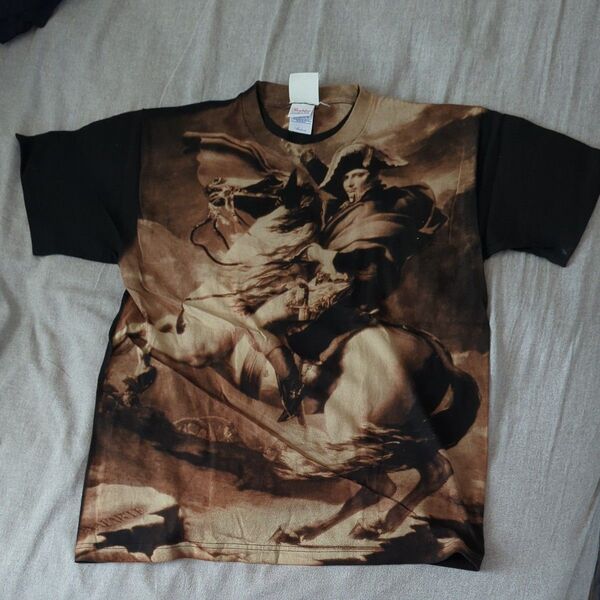 ナポレオン展 Tシャツ acrophobia サン=ベルナール峠を越えるボナパルト