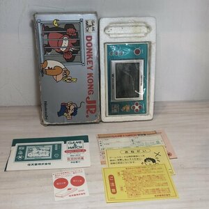 [ operation verification settled ] with translation Donkey Kong JR DJ-101 nintendo Game & Watch box * instructions attaching 