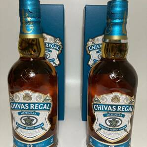 ★未開栓★ CHIVAS REGAL シーバスリーガル 12年 ミズナラ ウイスキー 700ml 40％ 2本セットの画像1