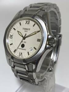 ★現状品★ TISSOT ティソ PR100 P680/780 デイト17石 裏スケ オートクォーツ メンズ腕時計 不動品