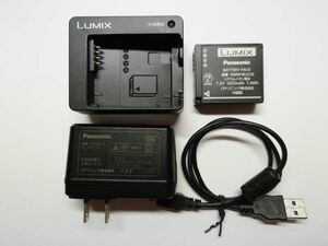 ** used LUMIX charger & battery BTC12/BLG10 ** regular goods (GX7MK3. use ) **