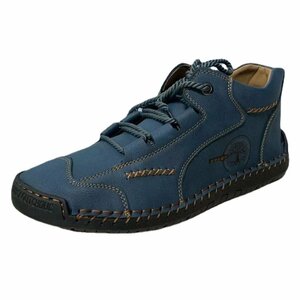 XX-JTN-9932 blue /43 size light weight ventilation camp . shoes men's shoes leather shoes cow leather walking shoes sneakers au38-48 selection 