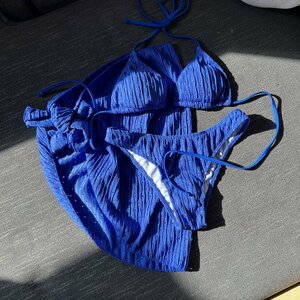  lady's swimsuit sea pool body type cover all-in-one hot spring bikini tankini unused elasticity pretty sea water .