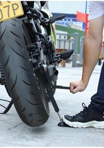 バイク　メンテナンススタンド　リフトアップ　折り畳み式 ２輪　バイク用の後輪リフトアップスタンド