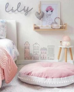  baby cushion zabuton Northern Europe manner pet accessories play mat pink 