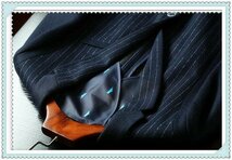 XZ-18-HUI(実寸46A S度 )新品 新作 BLUE系■ 高品質 春秋冬 ◆ 完売限定美品■2ボタン メンズ 紳士 ジャケット スーツ_画像2