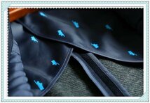 XZ-18-HUI(実寸46A S度 )新品 新作 BLUE系■ 高品質 春秋冬 ◆ 完売限定美品■2ボタン メンズ 紳士 ジャケット スーツ_画像3